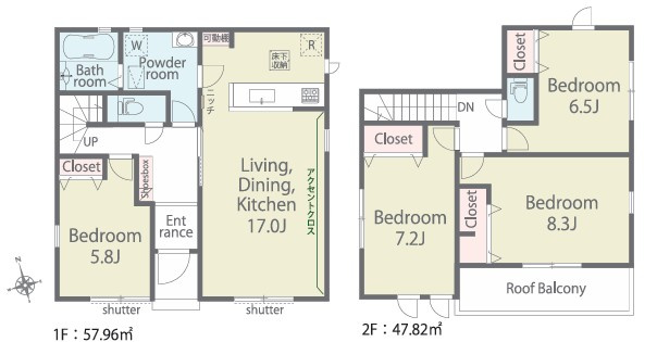 【間取り】 | LiGNAGE NEX-G 加須市下高柳  新築住宅 | ≪1号棟≫
