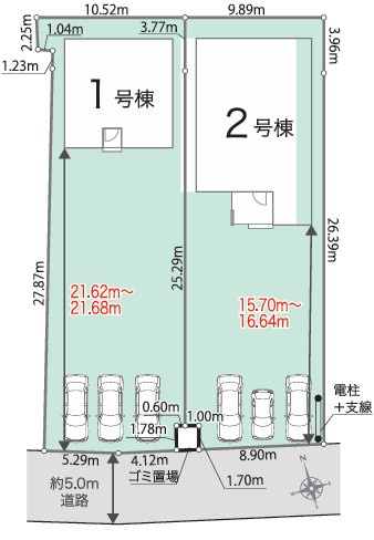 【区画図】 | LiGNAGE NEX-G 加須市下高柳  新築住宅
