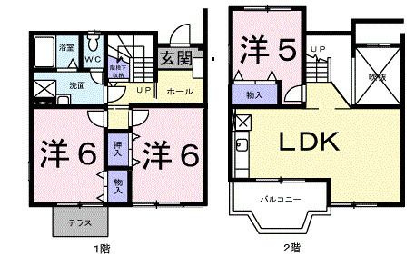【間取り】 | メゾンドタナカ