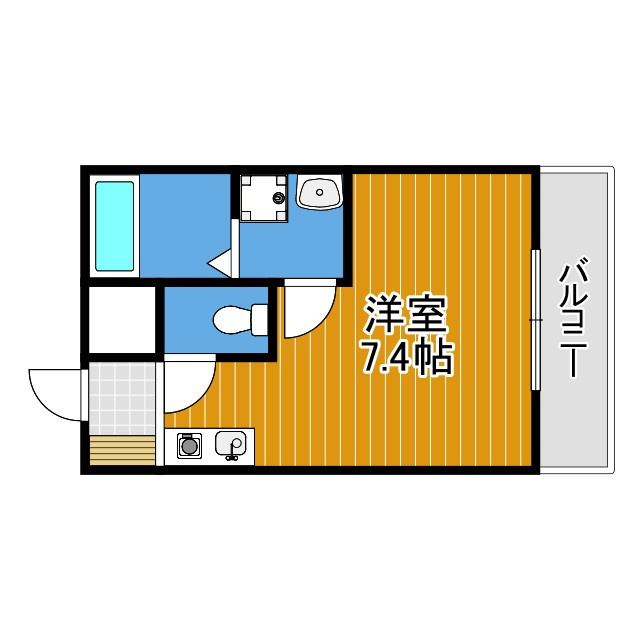 ヴィクトリアコート野々上の間取り