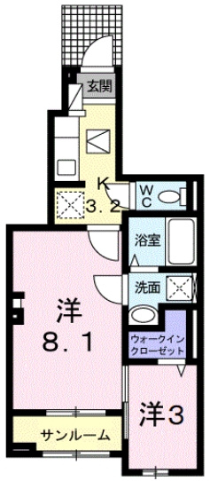 サクセスツリー2の間取り