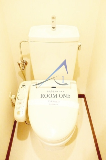武蔵関マンション７号棟のトイレ|トイレです。