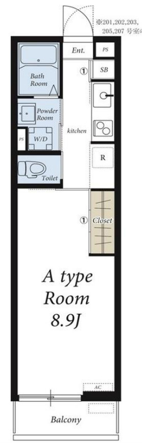 リブリ・CASA TRESの間取り
