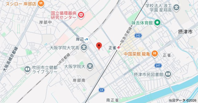 ルーセントパークショアの地図