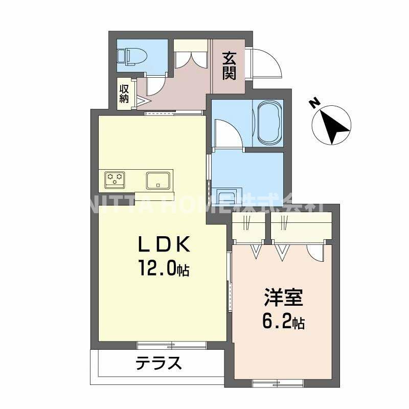 福知山市荒河新町のアパート