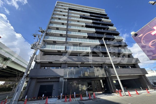 プレサンス長田レジェールの外観|外観は落ち着いています