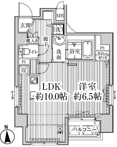 【間取り】 | ＨＦ東中野レジデンス