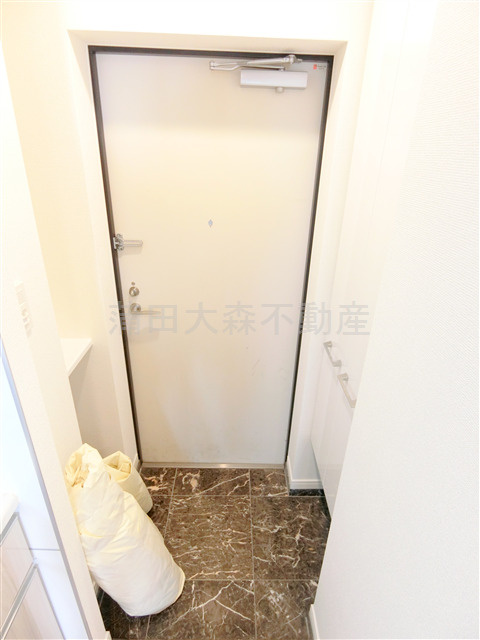 ステージグランデ蒲田Ⅱの玄関