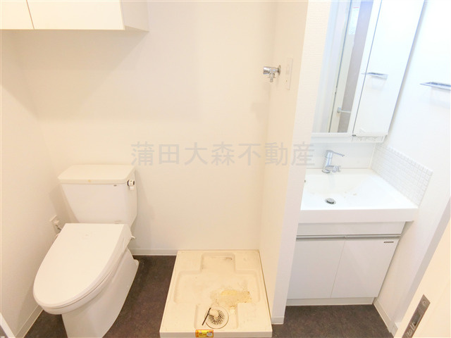 ステージグランデ蒲田Ⅱの洗面所|洗面脱衣所　独立洗面台　洗濯機置き場