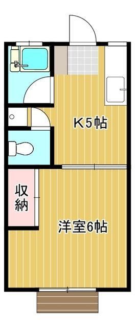 第二五十嵐ハイツの間取り