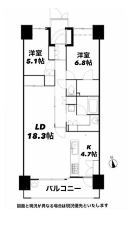 ＢＩＧＶＡＮＮ　Ｇｒａｎｄ　ｖａｇｕｅの間取り