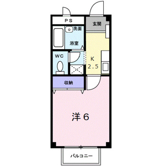 【間取り】 | メゾンハッピーⅠ