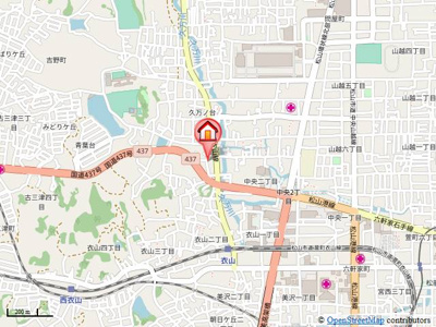 【地図】 | セジュール久万ノ台B