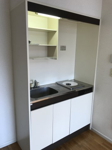 メゾンヒラヤマのキッチン|きれいなキッチンです