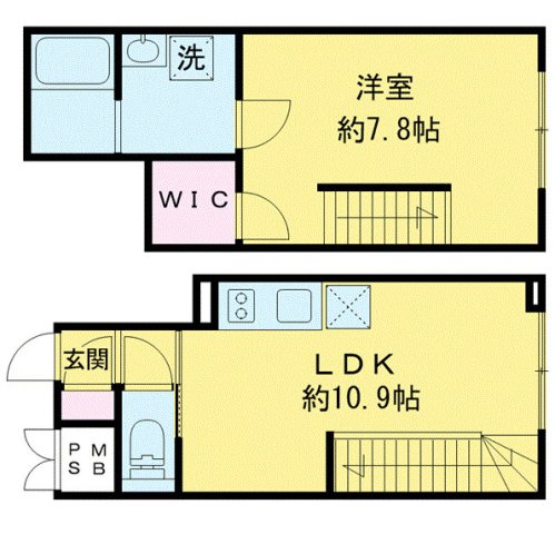 LEGALAND三軒茶屋の間取り