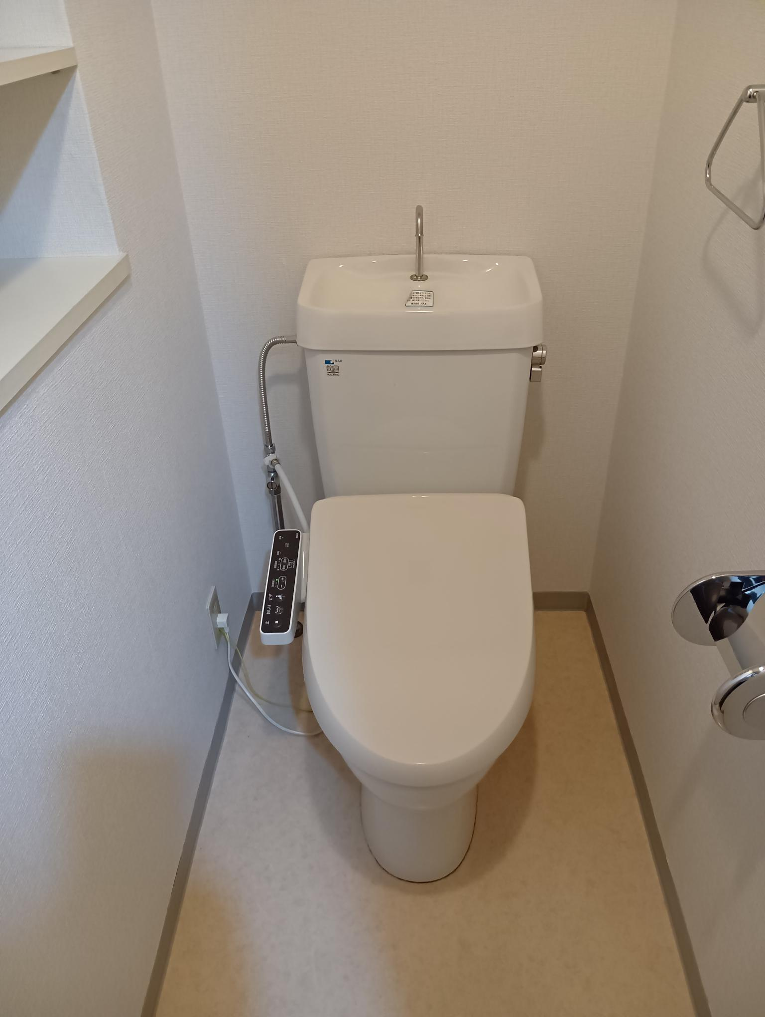 菱和パレス三軒茶屋のトイレ|コンパクトで使いやすいトイレです