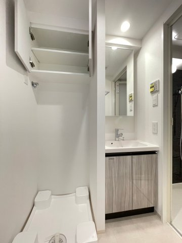 DIPS野方RESIDENCEの洗面所|ゆったりとスペースのある洗面所