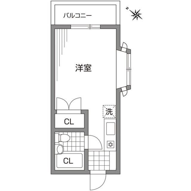 クレセントハイムの間取り|間取り図