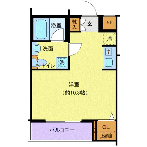 プレール・ドゥーク方南町の間取り
