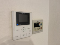 ＴＶドアホンで防犯面も安心！
