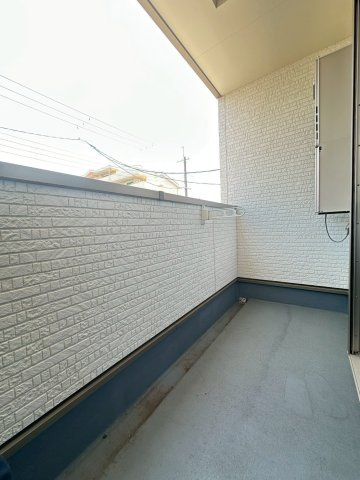 クリエオーレ一津屋Ⅱのバルコニー