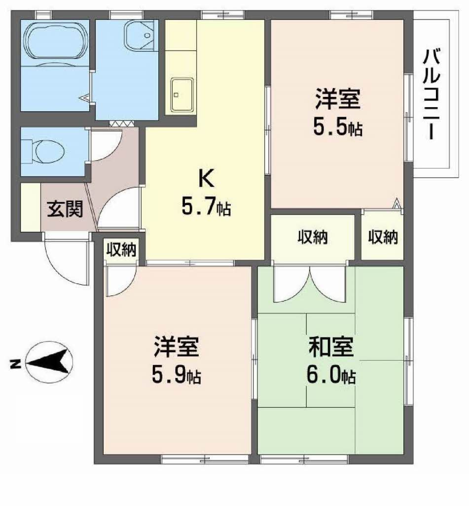 グローバルフォレストの間取り