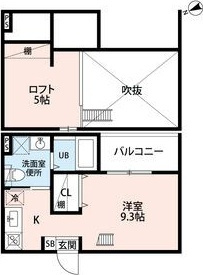 Lucie鳴海の間取り