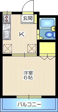 エステート８０の間取り|２階東向き日当たり良好