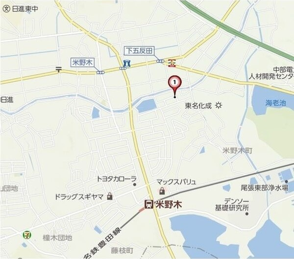 リーブル　洒落Bの地図