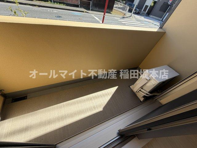 川崎市多摩区西生田２丁目の賃貸マンションのバルコニー