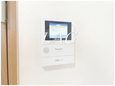 【セキュリティ】 | カールトンハウス | モニター付きインターホンです。
