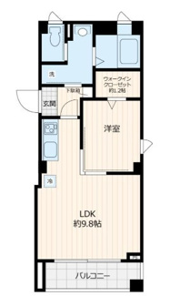 【間取り】 | 雑司が谷クロスウェイ | 間取りです。