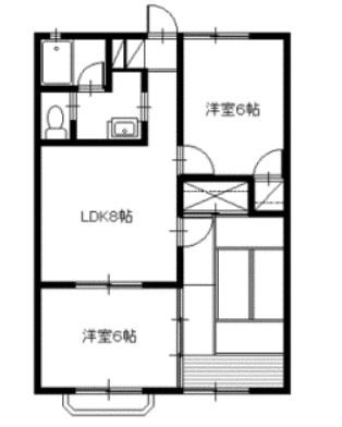 ヴィラデステの間取り