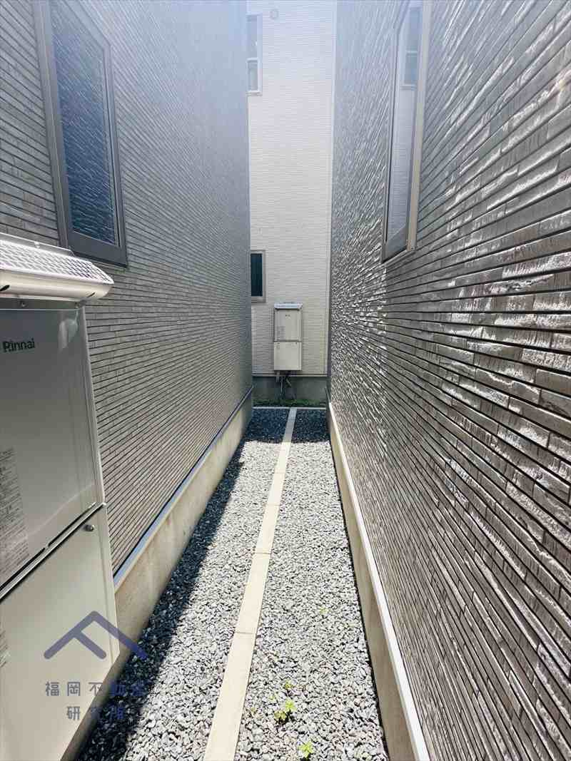 城南区長尾３丁目　戸建ての庭
