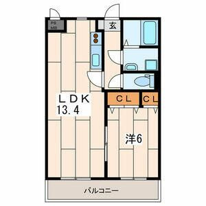 【間取り】 | メーラ西鶴間3