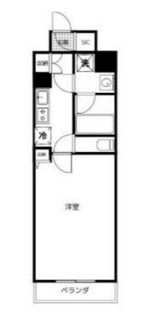 スカール千葉みなとの間取り|※反転タイプ