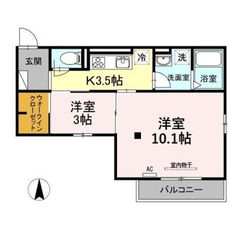 【間取り】 | プラティーク安良田