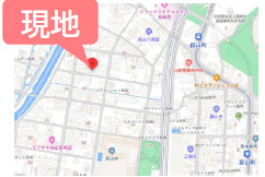 よかタウン／中央区島崎1丁目1期／1号棟の地図