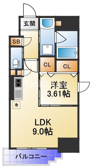 【間取り】 | 松ヶ枝町プライマリーワン