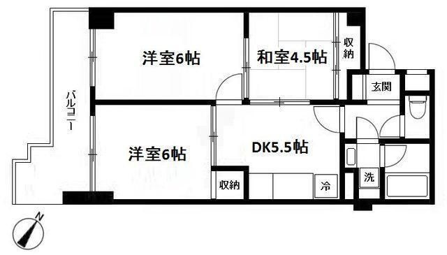 第５山庄ビルの間取り