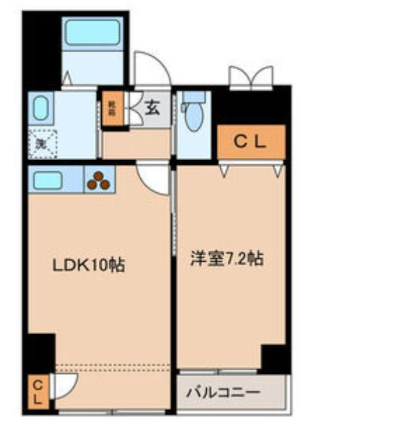 ARTERE東日本橋の間取り