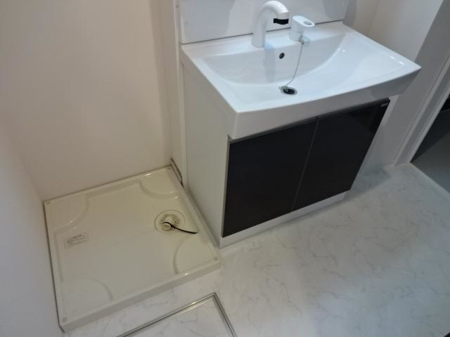 茅ヶ崎市柳島２丁目の賃貸マンションの洗面所