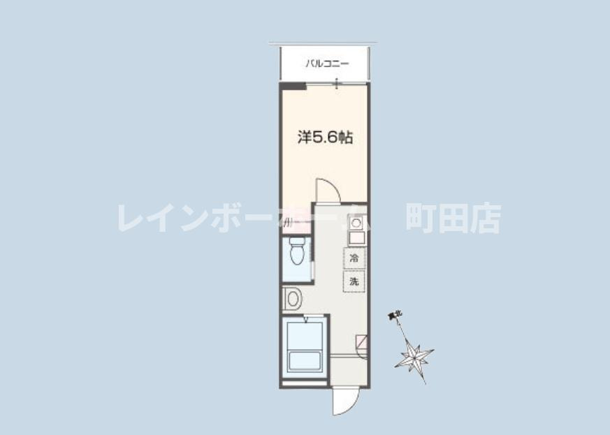 MELLAS相模原2※初期費用分割後払いサービス利用可能物件の間取り