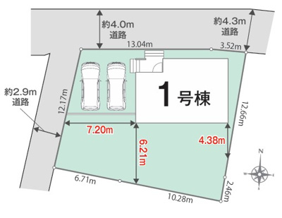 【区画図】 | LiGNAGE NEX-G 加須市東栄2丁目  新築住宅