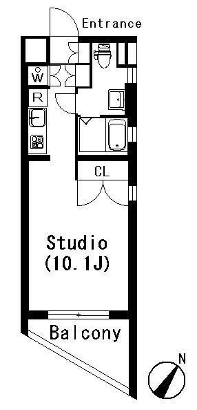 ラティエラ祐天寺の間取り