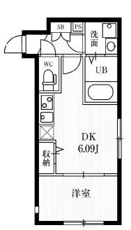 ミハス西荻窪の間取り|間取りです。