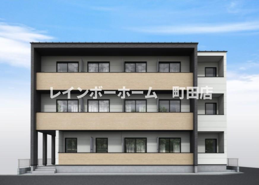 MELLAS相模原2※初期費用分割後払いサービス利用可能物件の外観パース