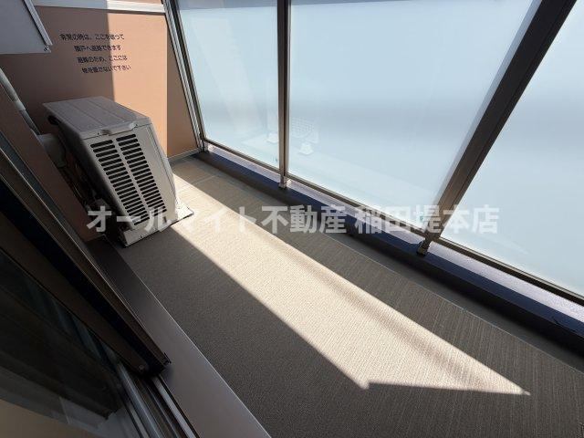 川崎市多摩区西生田２丁目の賃貸マンションのバルコニー