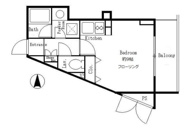 【間取り】 | サンクレール高井戸