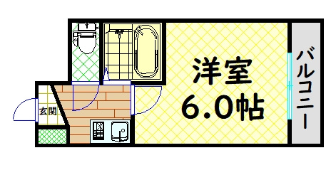 【間取り】 | シャルマンフジ堺東弐番館